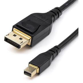 StarTech.com DP14MDPMM1MB DisplayPort kabel 1 m Mini DisplayPort Zwart
