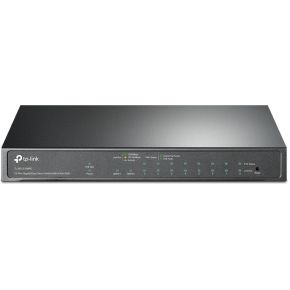 TP-LINK TL-SG1210MPE netwerk- Gigabit Ethernet (10/100/1000) Zwart netwerk switch