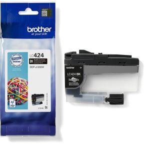 Brother LC-424BK inktcartridge 1 stuk(s) Origineel Zwart