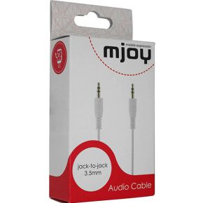 MJOY Audio Cable Jack to Jack 3.5mm White
