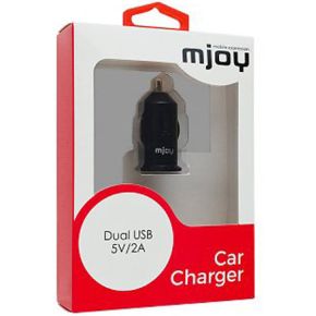 MJOY Car Charger Dual 3.1A Black