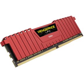 Corsair DDR4 Vengeance LPX 1x8GB 2400 C14 Red Geheugenmodule