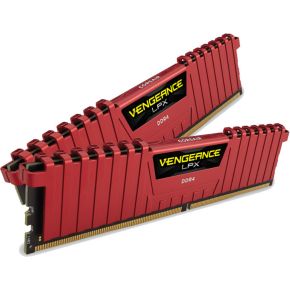 Corsair DDR4 Vengeance LPX 2x8GB 3200 C16 Red Geheugenmodule