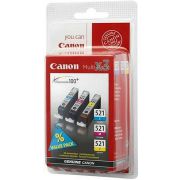Canon inkc. CLI-521 C/M/Y Multipack
