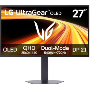 LG Ultragear OLED 27GX790B-B 27  500Hz Quad HD OLED Gaming Monitor