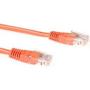 Haiqoe Netwerk CAT6 Patch cable Oranje 0,5M Qimz Valueline