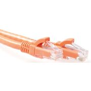 Productafbeelding van ACT Netwerk Patchkabel CAT6 Oranje  2,00m snagless