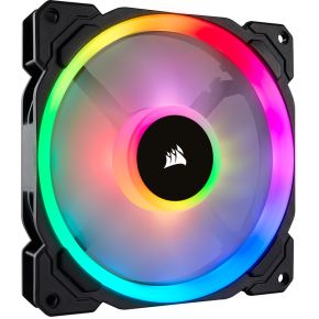 Corsair LL Series, LL140 RGB, 140mm Dual Light Loop RGB LED PWM Fan, Single Pack
