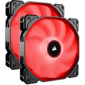 Corsair Casefan Af140 Led 2018 Red 140Mm Dual Pack corsair kopen in de aanbieding Corsair Casefan Af140 Led 2018 Red 140Mm Dual Pack corsair kopen in de aanbieding