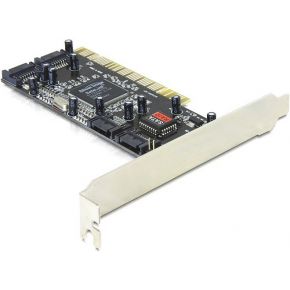 Delock 70154 PCI-kaart > 4 x interne SATA met RAID