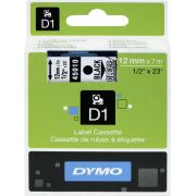 Dymo-Tape-D1-12mm-x-7m-black-clear