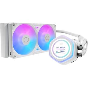 Cooler Master MasterLiquid Atmos II LCD 240 - White
