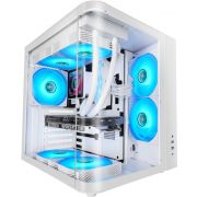 Mars Gaming MC-CURV Midi Tower Wit Behuizing