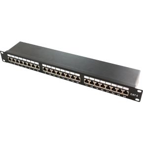 LogiLink NP0048 patch paneel 1u RJ45 24 poorten