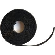 Label-the-cable Dubbele klittenbandrol 3m zwart