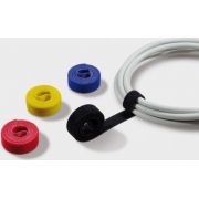 Label-the-cable-Dubbele-klittenbandrol-4x-1m-diverse-kleuren