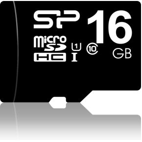 Silicon Power 16GB microSDHC - [SP016GBSTH010V10SP]