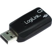 LogiLink UA0053 USB Geluidskaart met 3D geluidseffect.