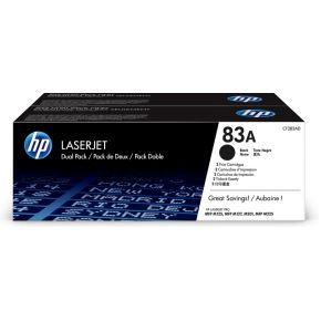 HP 83A 2-pack Black Original LaserJet Toner Cartridges