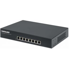 Intellinet 8-Port PoE+ Desktop Gigabit netwerk switch