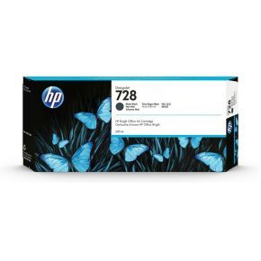 HP INK CARTRIDGE NO 728 MATTEBLAC - [F9J68A]