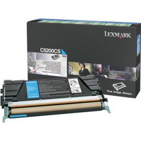 Lexmark C530 15K Cyaan Retourprogramma Tonercartr lexmark kopen in de aanbieding