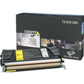 Lexmark C530 1,5K gele tonercartridge