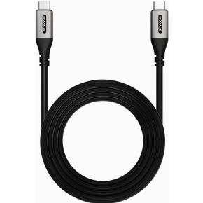 Sitecom USB-C to USB-C Charging cable 2,0m zwart
