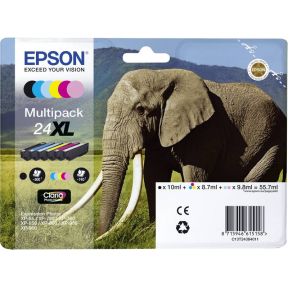 Epson Multipack XL Claria Photo HD BK/C/M/Y/LC/LM T 243 T 2438 [C13T24384011]