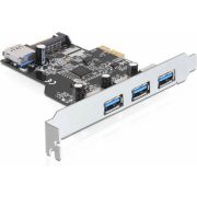 Delock-89301-PCI-Express-x1-kaart-naar-3-x-extern-1-x-intern-USB-5-Gbps-Type-A-female