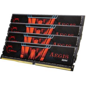 G.Skill DDR4 Aegis 4x4GB 2133Mhz - [F4-2133C15Q-16GIS] Geheugenmodule