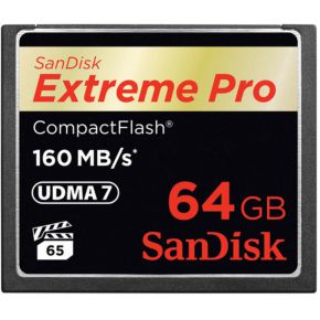 SanDisk Extreme PRO 64GB CompactFlash Geheugenkaart