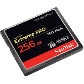SanDisk Extreme PRO 256GB CompactFlash Geheugenkaart