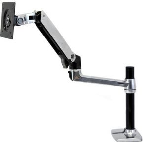 Ergotron LX Desk Monitor Arm met hoog statief Aluminiium 45-295-026