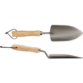 Plantschopje Met Houten Handvat Groot huismerk kopen in de aanbieding