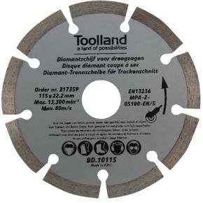 Diamantschijf 115 Mm Gesegmenteerd huismerk kopen in de aanbieding