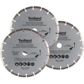 Diamantschijf Set 230 Mm Gesegmenteerd 3 Stuks huismerk kopen in de aanbieding