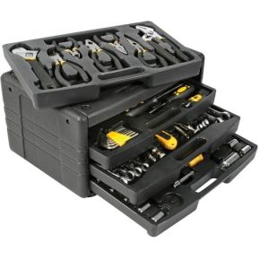 Perel Gereedschapskoffer 99 St perel kopen in de aanbieding
