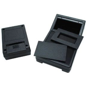 Abs Behuizing Zwart 111 X 82 X 38Mm huismerk kopen in de aanbieding