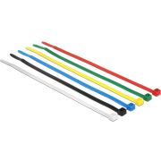 Delock 18626 Kabelbinders gekleurd L 200 x B 3,6 mm 100 stuks