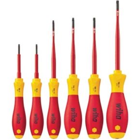 Wiha Softfinish Electric Slimfix Torx Schroevendraaierset 6 Stk 325Nk601 wiha kopen in de aanbieding
