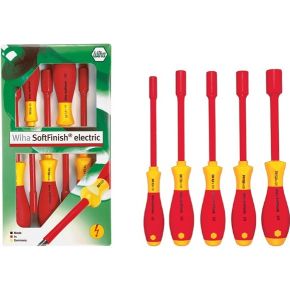 Wiha Softfinish Electric Zeskantsteeksleutelset 5 Delig wiha kopen in de aanbieding