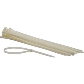 Perel Nylon Kabelbindbandjes 88 X 500 Mm Wit 50 St perel kopen in de aanbieding