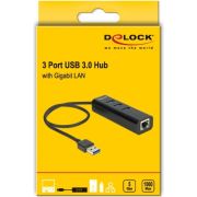 Delock-62653-USB-3-0-hub-3-poorts-1-poorts-Gigabit-LAN-10-100-1000-Mbps