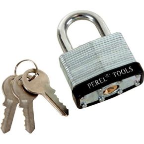 Perel Gelamineerd Hangslot 45 Mm perel kopen in de aanbieding