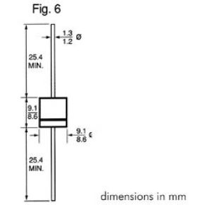 Diode 6A 200V 6A2 huismerk kopen in de aanbieding