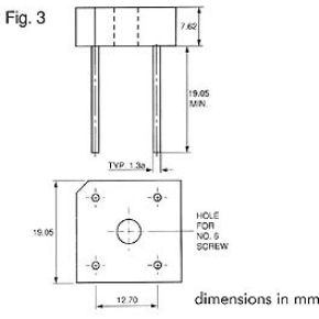Gelijkrichter 800V 5A Br108 huismerk kopen in de aanbieding