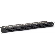 Equip 19" Patch Panel ISDN So, 50-Port, black