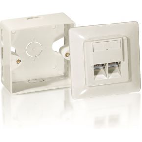 Equip 125761 Rj 45 Wandcontactdoos equip kopen in de aanbieding