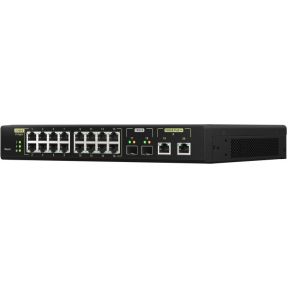 QNAP QSW-M2116P-2T2S netwerk- Managed L2 2.5G Ethernet Power over Ethernet (PoE) Zwart netwerk switch